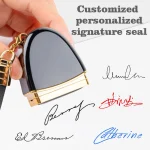 Timbre con firma personalizados